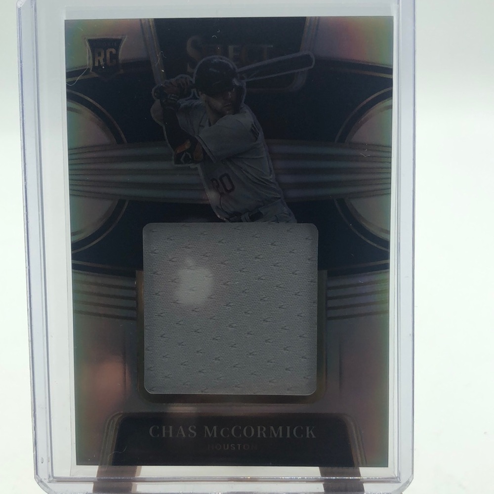 Chas McCormick Game-Worn Swatch RC
